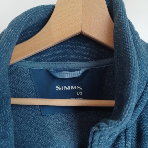 SIMMS Rivershed-Full Zip Fleece- L - Picture 6 of 8